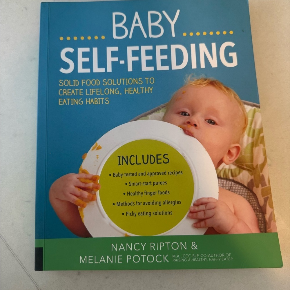 Baby Self-Feeding Book
